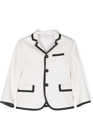 Thom Browne Blazer en laine à simple boutonnage