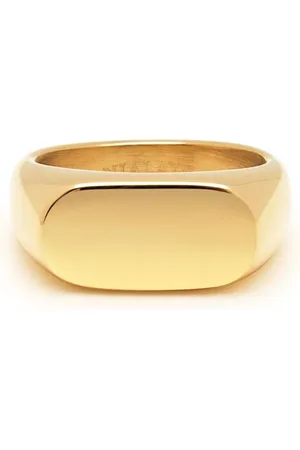 Nialaya Bague en laiton plaqué