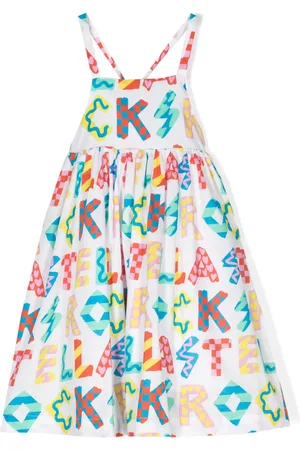 Stella McCartney Robe évasée à imprimé Rock
