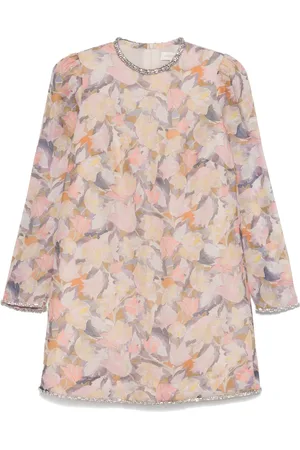 ZIMMERMANN Robe courte à bords losanges