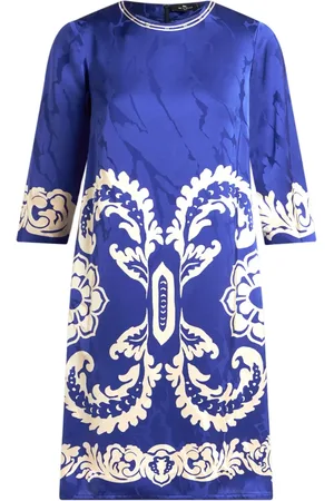 Etro Robe à motif en jacquard