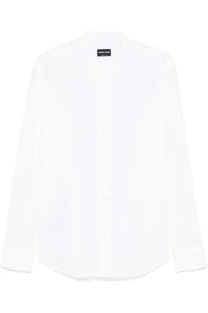 Giorgio Armani Chemise à design texturée