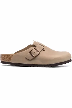 Birkenstock Mocassins en cuir à boucle