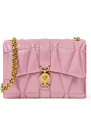 VERSACE Sac porté épaule Kleio à design matelassé