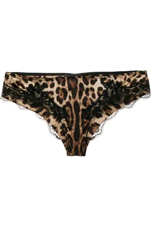 Dolce & Gabbana Bas de bikini à motif léopard