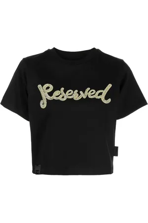Izzue T-shirt crop Reserved