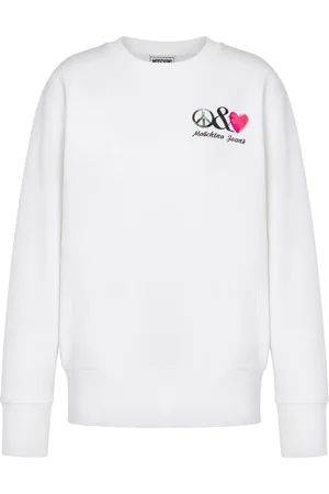 Moschino Hoodie en coton à imprimé graphique