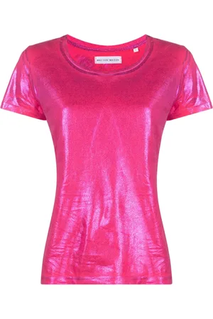 Madison.Maison T-shirt à effet métallisé