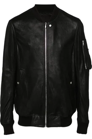 Rick Owens Veste bomber en cuir