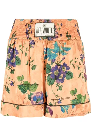 OFF-WHITE Short à fleurs