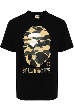 A Bathing Ape T-shirt à logo Camo Big Ape imprimé