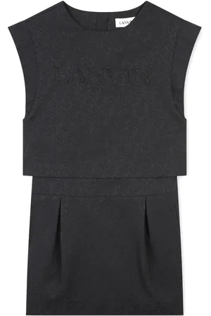 Lanvin Robe en coton biologique à logo