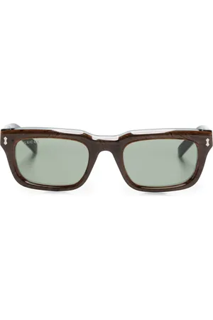 Gucci Lunettes de soleil à monture carrée