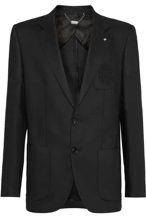 BILLIONAIRE Blazer en lin à simple boutonnage