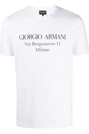 Giorgio Armani T-shirt à logo imprimé