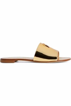 Giuseppe Zanotti Claquettes Shirley métallisées