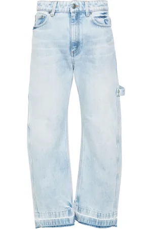 Stella McCartney Jean cigarette à taille mi-haute
