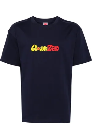 Ground Zero T-shirt en coton à logo imprimé