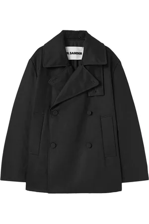 Jil Sander Manteau à boutonnière croisée