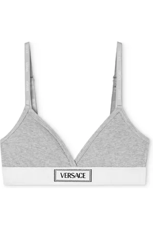 VERSACE Bonnet à patch logo