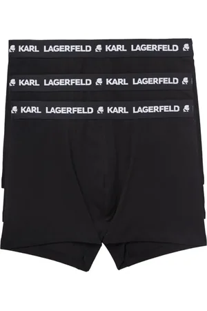Karl Lagerfeld Lot de trois boxers à bande logo