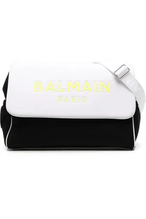 Balmain Sac à langer à logo embossé