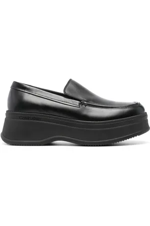Calvin Klein Mocassins en cuir à bout rond