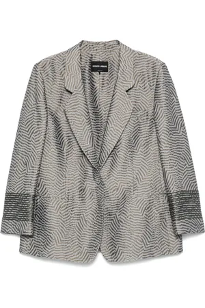 Giorgio Armani Blazer à rayures
