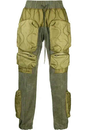 READYMADE Pantalon matelassé à poches cargo