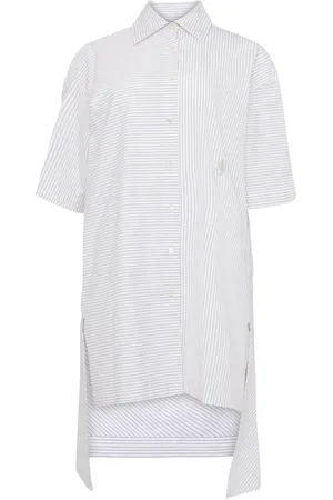 J.W.Anderson Robe-chemise à ourlet plus long au dos