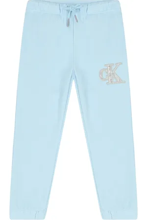 Calvin Klein Pantalon de jogging en coton à logo imprimé