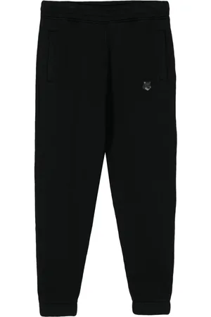 Maison Kitsuné Pantalon de jogging à logo brodé