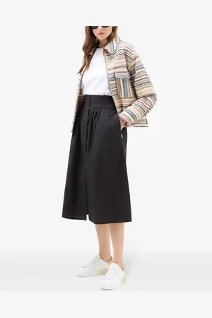 Woolrich Jupe en coton à coupe évasée