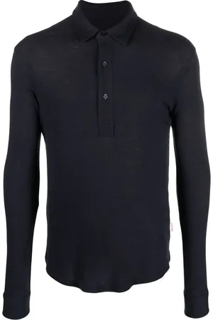 Orlebar Brown Polo boutonné à manches longues