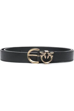 Pinko Ceinture en cuir à boucle Love Birds