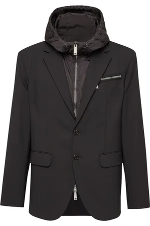 Dsquared2 Blazer boutonné à capuche