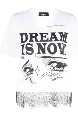 Dsquared2 T-shirt à slogan imprimé