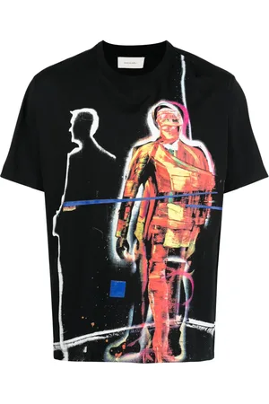 Limitato T-shirt en coton à imprimé graphique