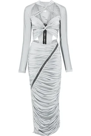 MITILIANE COUTURE Robe longue à découpes