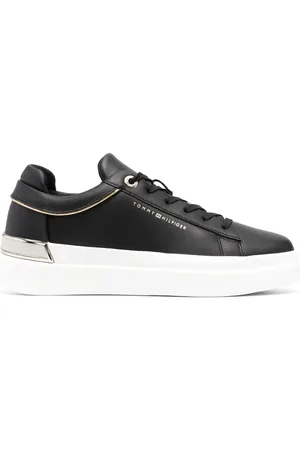 Tommy Hilfiger Baskets en cuir à détail métallisé