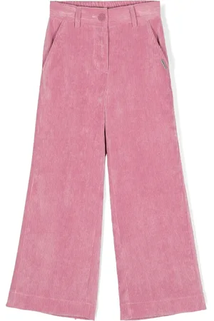 MONNALISA Pantalon en velours côtelé à coupe droite