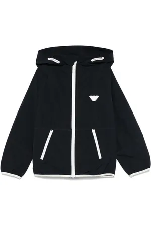 Emporio Armani Veste à logo en caoutchouc