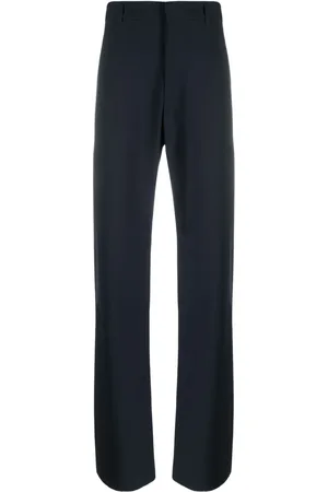 Givenchy Pantalon en laine mélangée à coupe droite