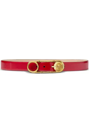 VERSACE Ceinture Safety Pin en cuir