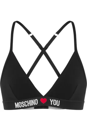 Moschino Soutien-gorge à bande logo