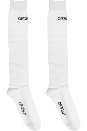 OFF-WHITE Chaussettes à logo en jacquard