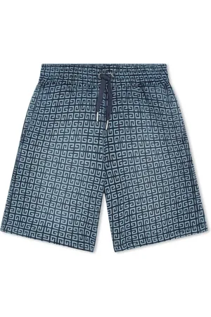 Givenchy Short en jean à imprimé 4G