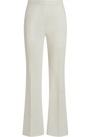 Etro Pantalon en coton stretch à coupe évasée
