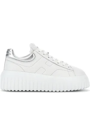 Hogan Baskets H-Stripes en cuir