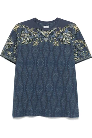 Etro T-shirt à imprimé cachemire